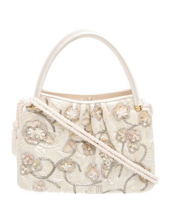 Judith Leiber Satin Crossbody Bag