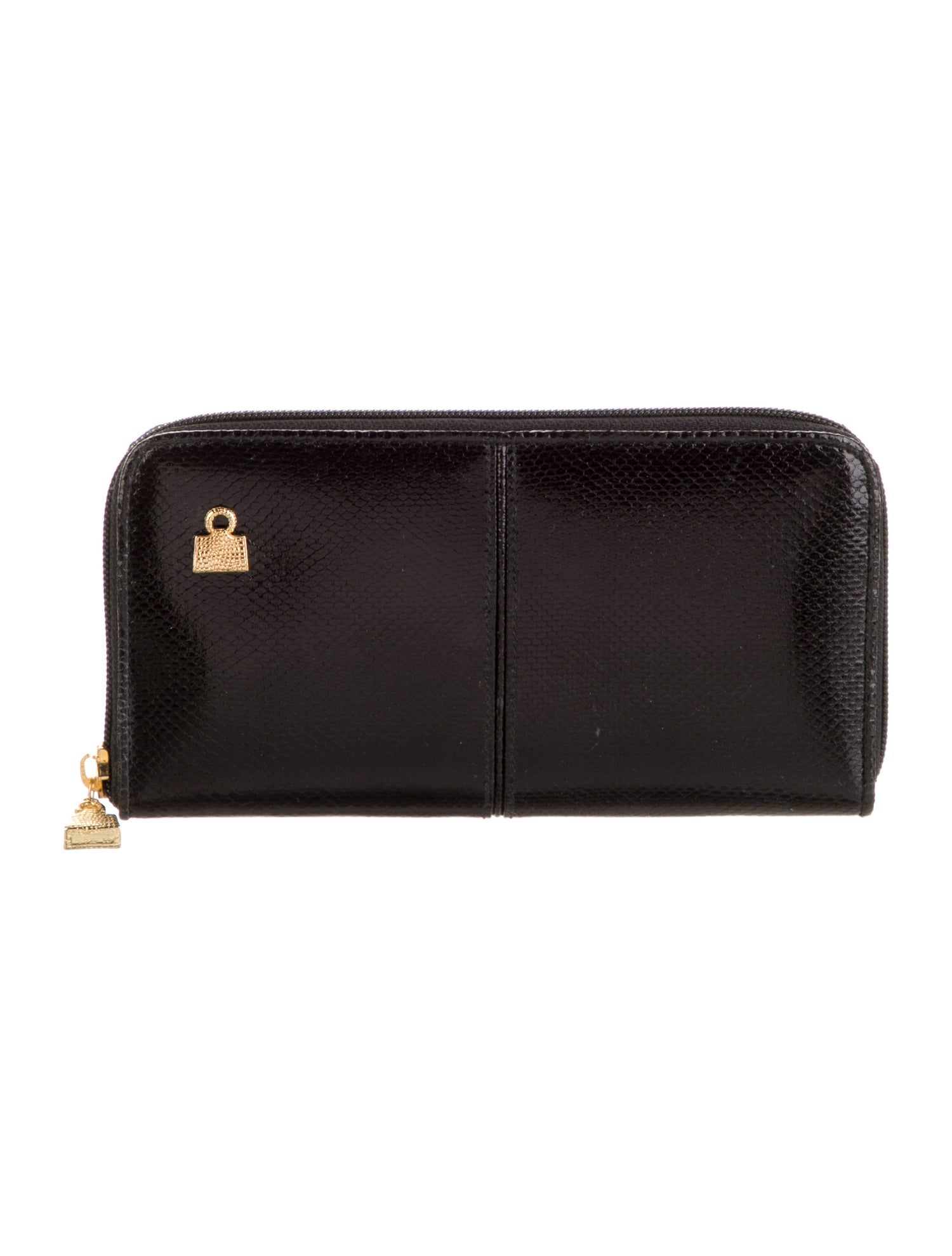 Judith Leiber Leather Continental Wallet