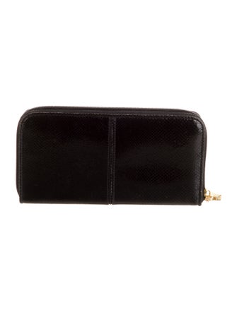 Judith Leiber Leather Continental Wallet