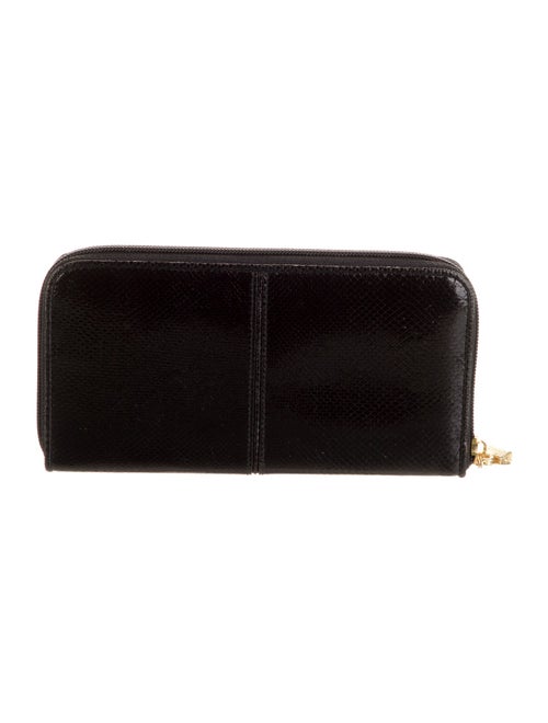 Judith Leiber Leather Continental Wallet