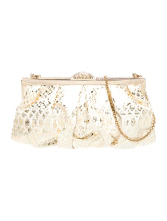 Judith Leiber Snakeskin Evening Bag
