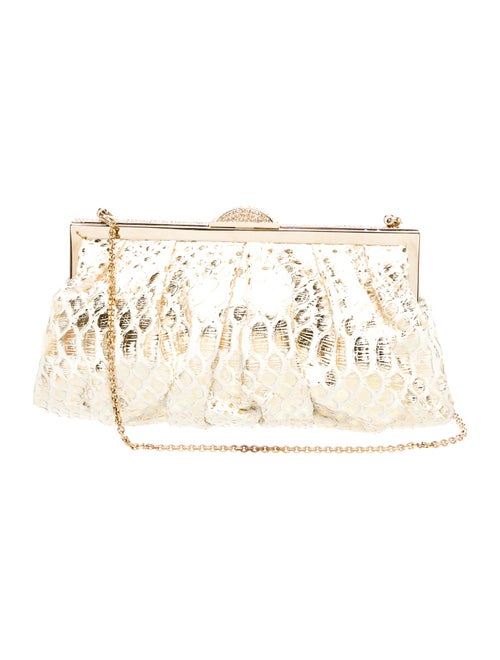 Judith Leiber Snakeskin Evening Bag