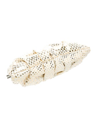 Judith Leiber Snakeskin Evening Bag