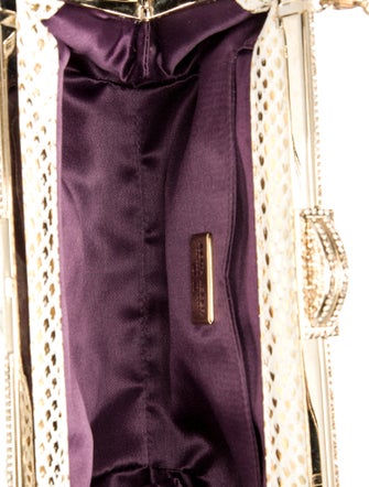 Judith Leiber Snakeskin Evening Bag