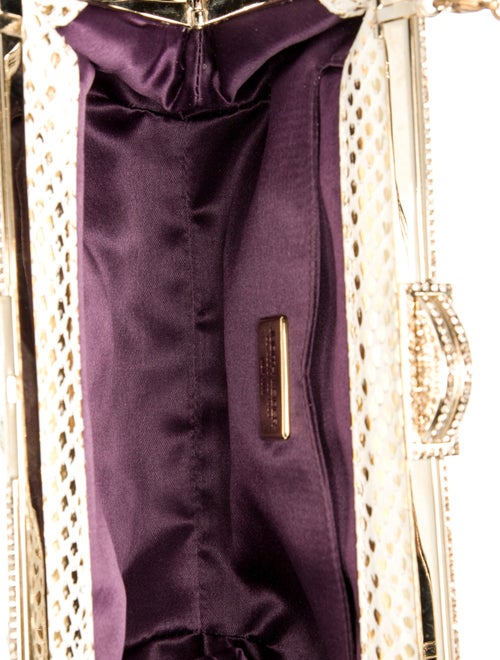 Judith Leiber Snakeskin Evening Bag