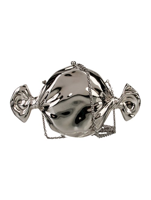 Judith Leiber Metal Minaudière