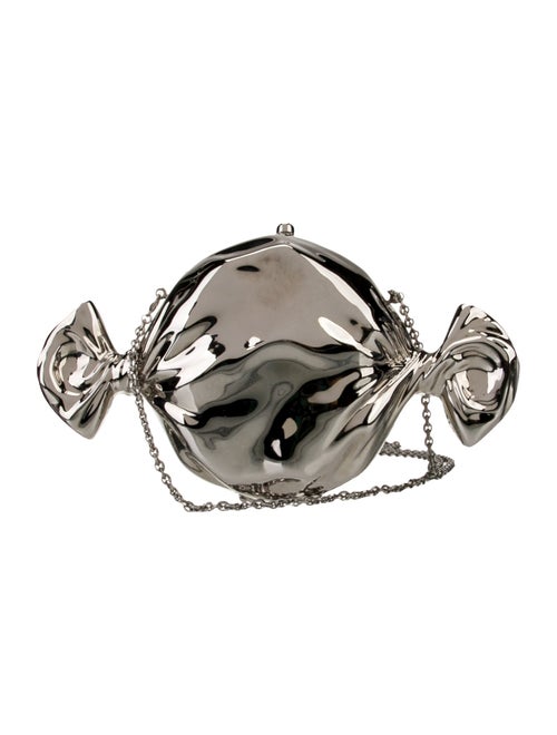 Judith Leiber Metal Minaudière