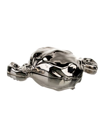 Judith Leiber Metal Minaudière