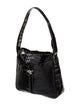 Judith Leiber Embossed Leather Shoulder Bag