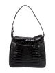 Judith Leiber Embossed Leather Shoulder Bag