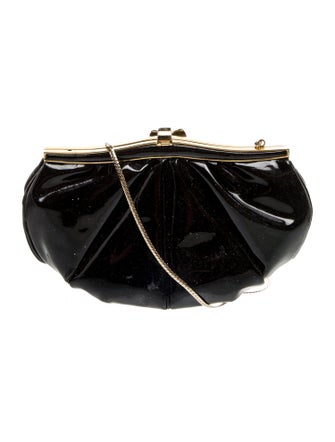 Judith Leiber Patent Leather Shoulder Bag