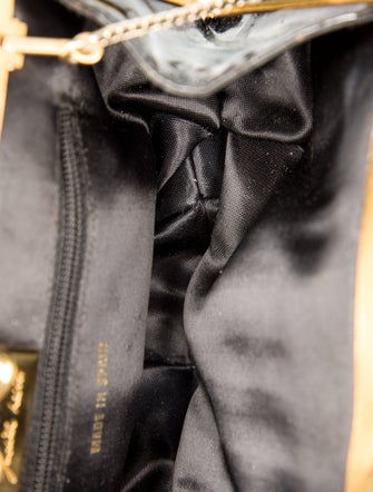 Judith Leiber Patent Leather Shoulder Bag