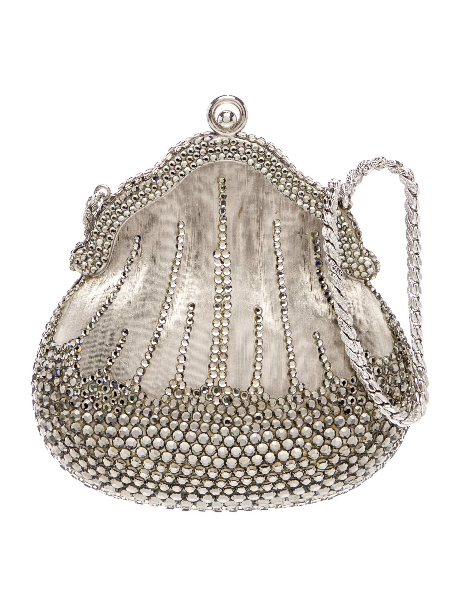 Judith Leiber Aluminum Minaudière