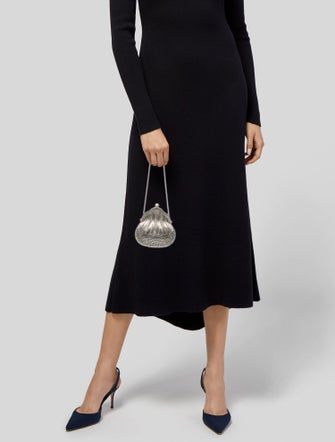 Judith Leiber Aluminum Minaudière