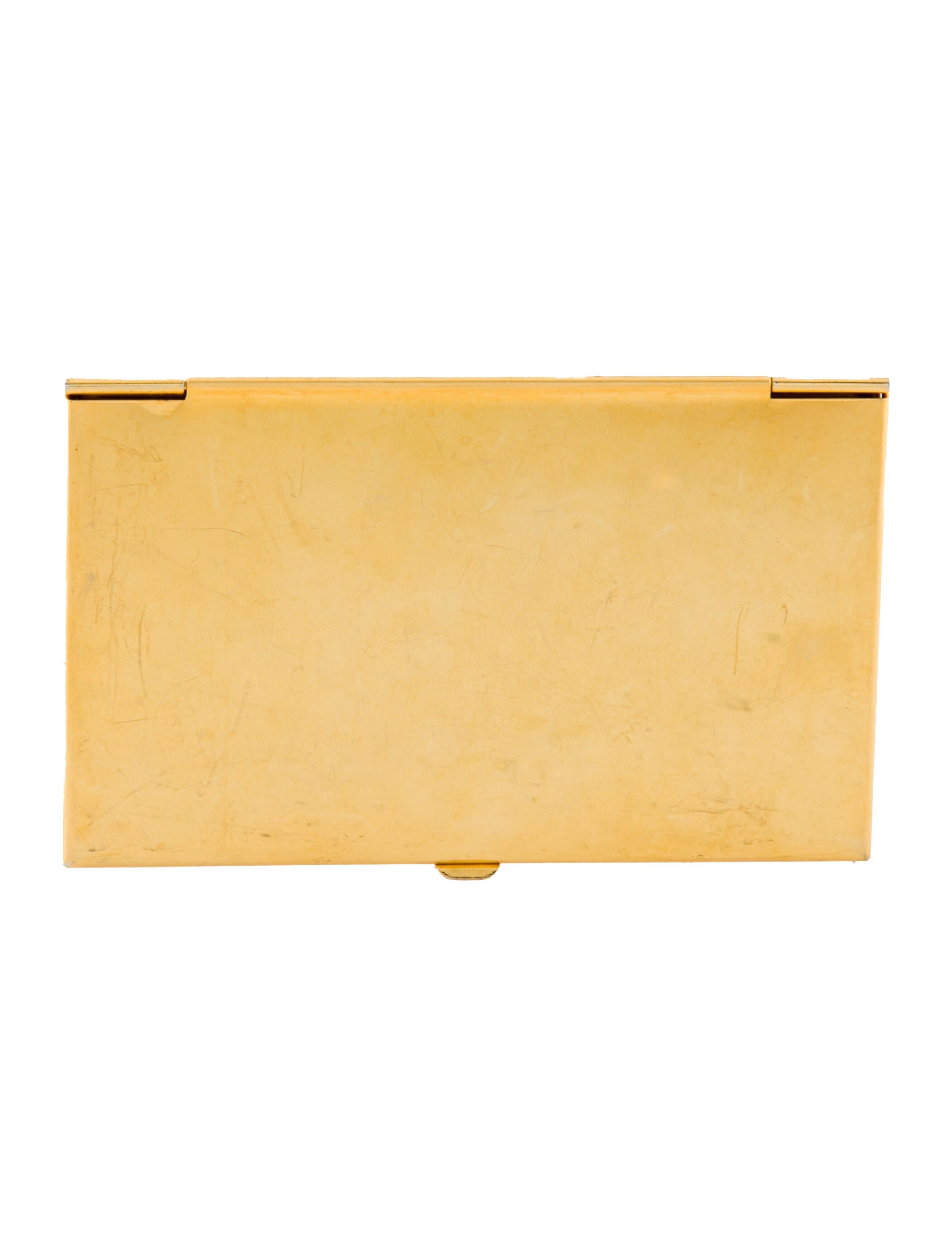 Judith Leiber Metal Printed Wristlet