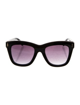Judith Leiber Oversize Gradient Sunglasses