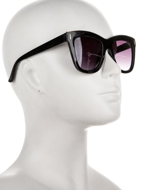 Judith Leiber Oversize Gradient Sunglasses