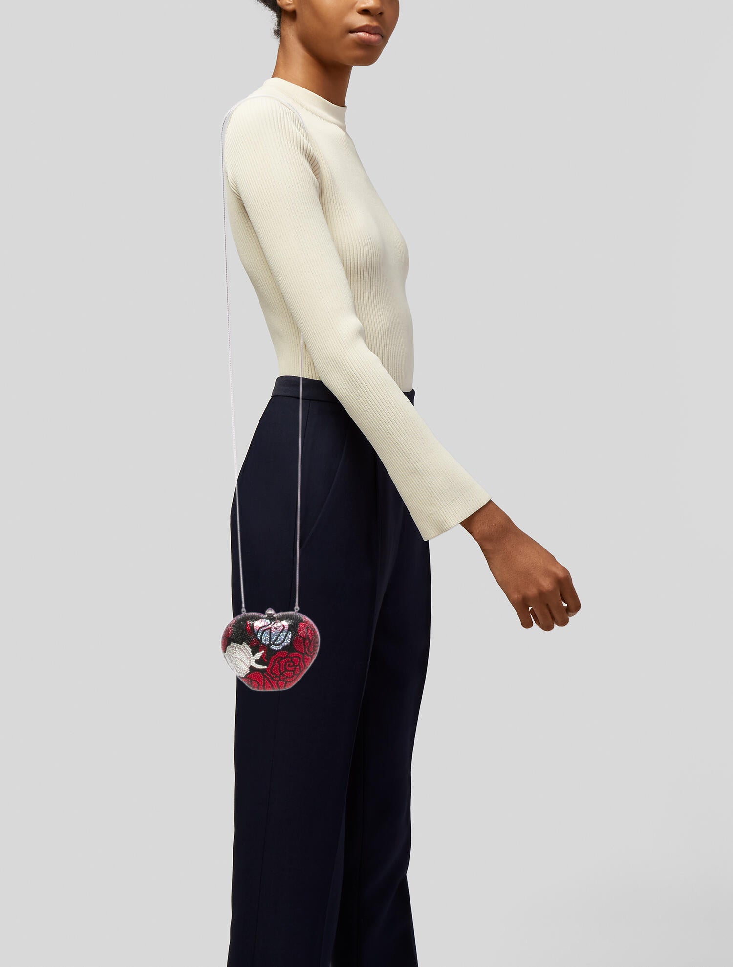 Judith Leiber Crystal Shoulder Bag