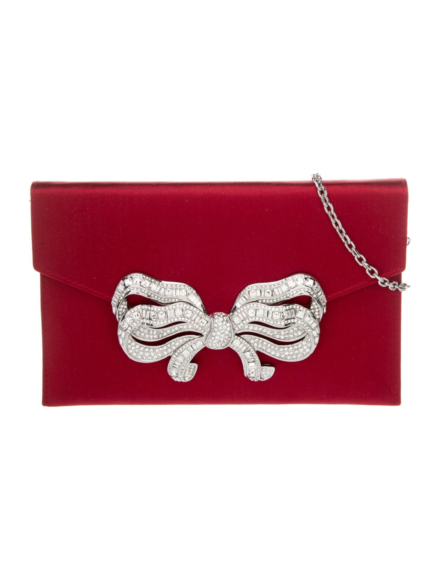 Judith Leiber Satin Shoulder Bag