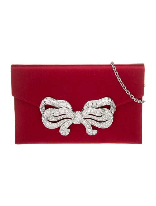 Judith Leiber Satin Shoulder Bag