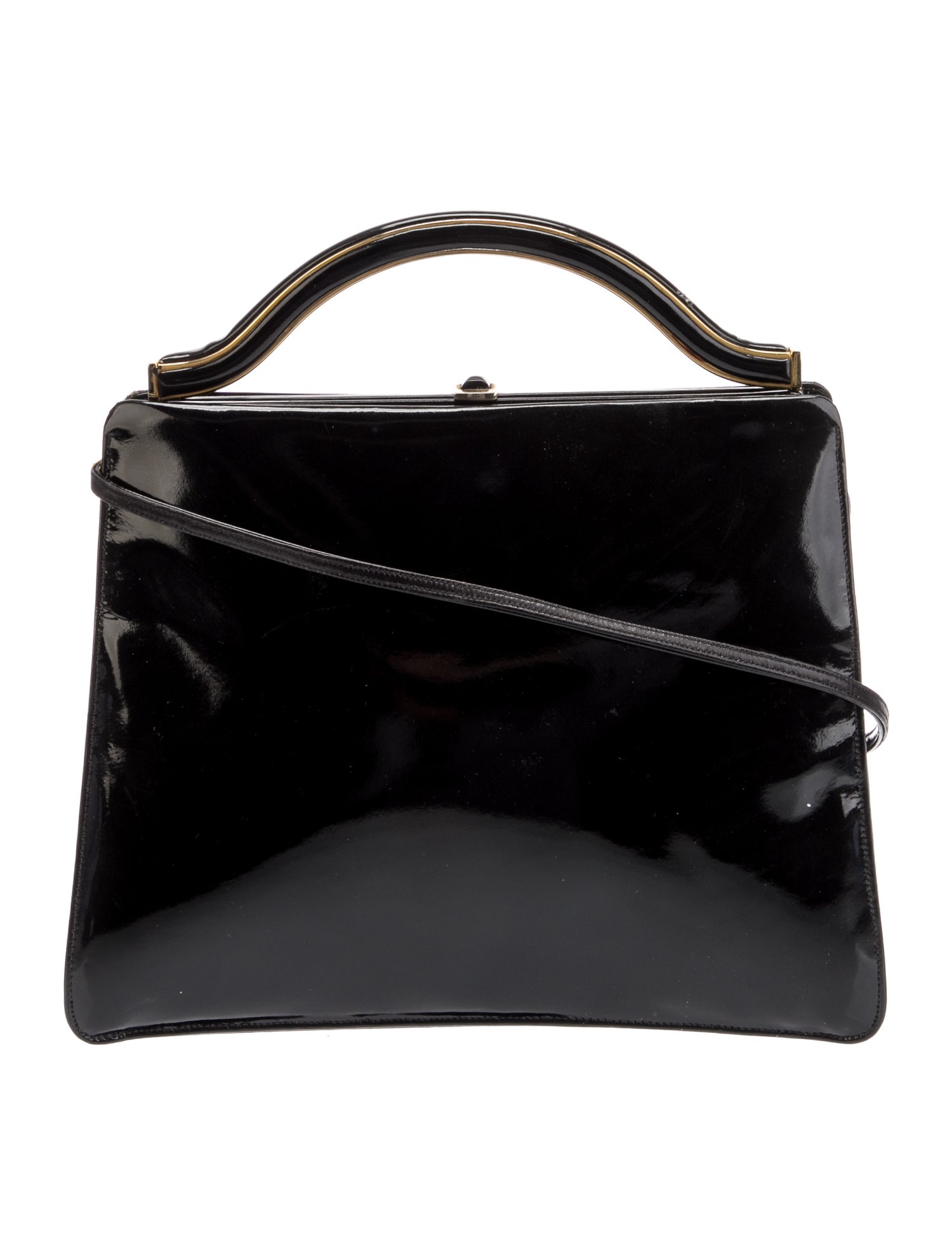 Judith Leiber Patent Leather Crossbody Bag