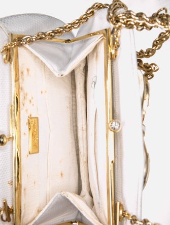 Judith Leiber Leather Evening Bag