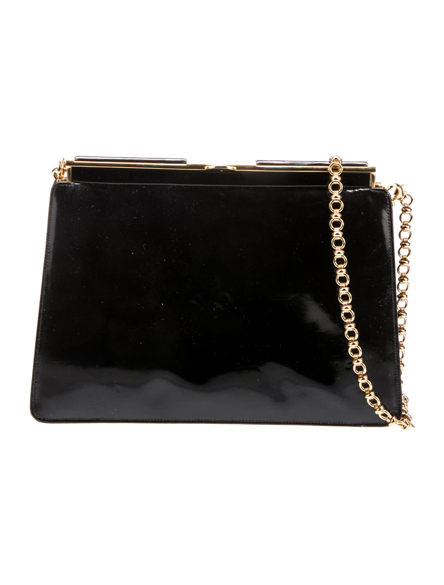 Judith Leiber Patent Leather Evening Bag