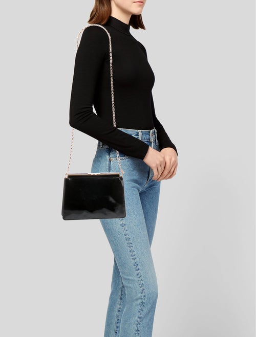 Judith Leiber Patent Leather Evening Bag
