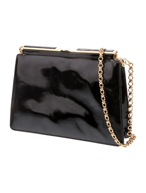 Judith Leiber Patent Leather Evening Bag