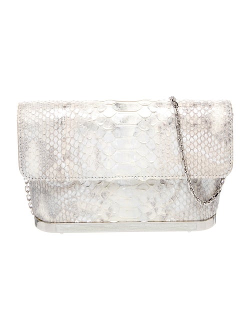 Judith Leiber Python Clutch