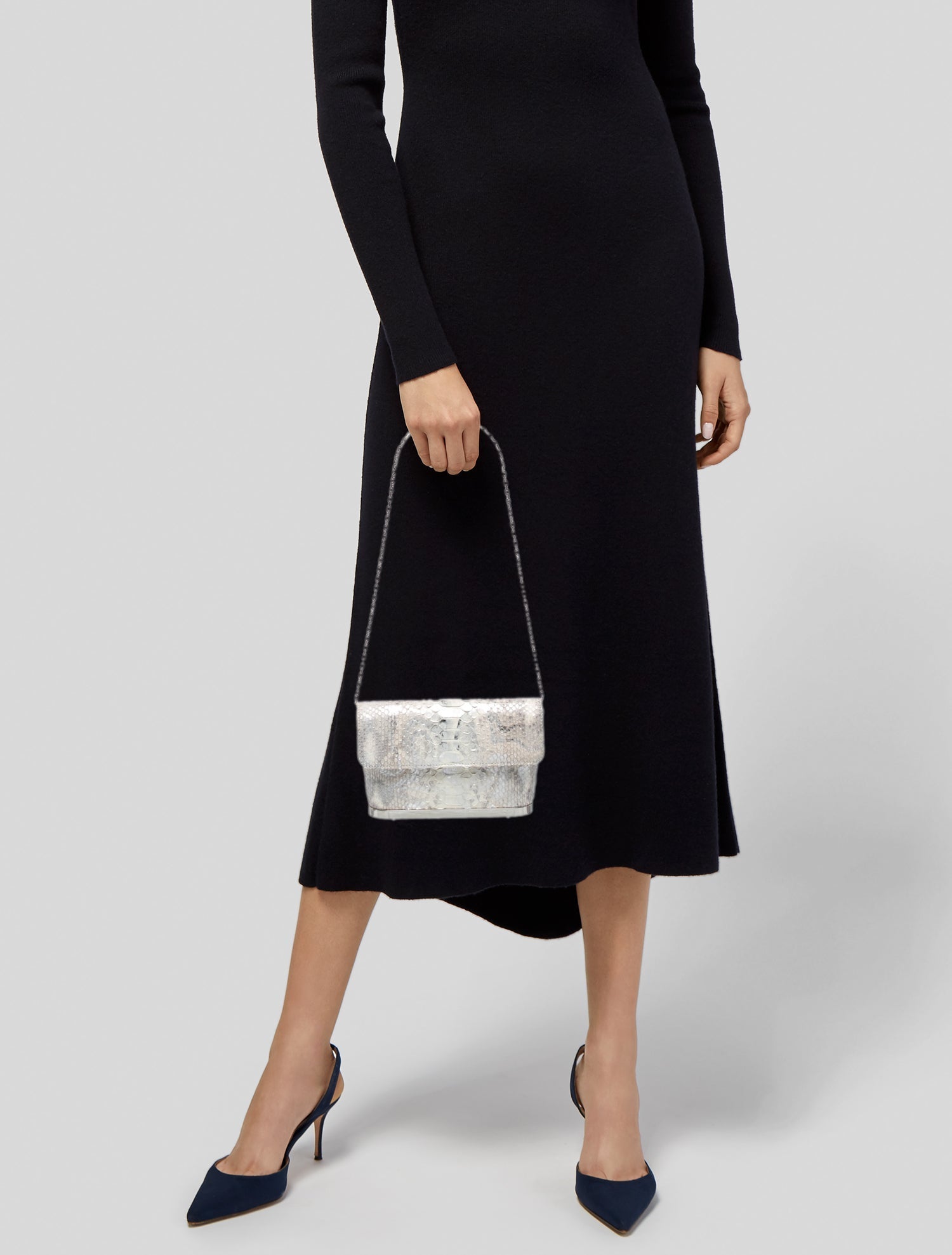 Judith Leiber Python Clutch