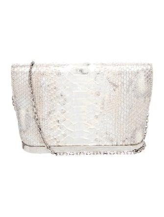 Judith Leiber Python Clutch
