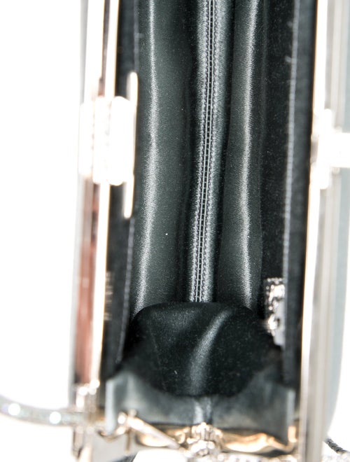 Judith Leiber Satin Top Handle Bag