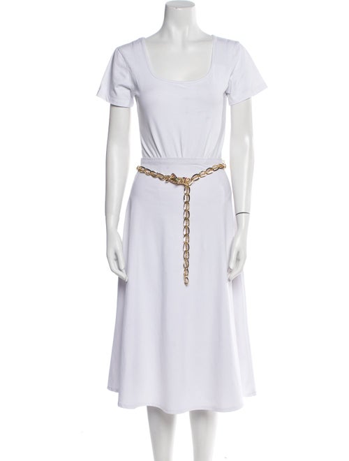 Judith Leiber Skinny Metal Chain-Link Belt