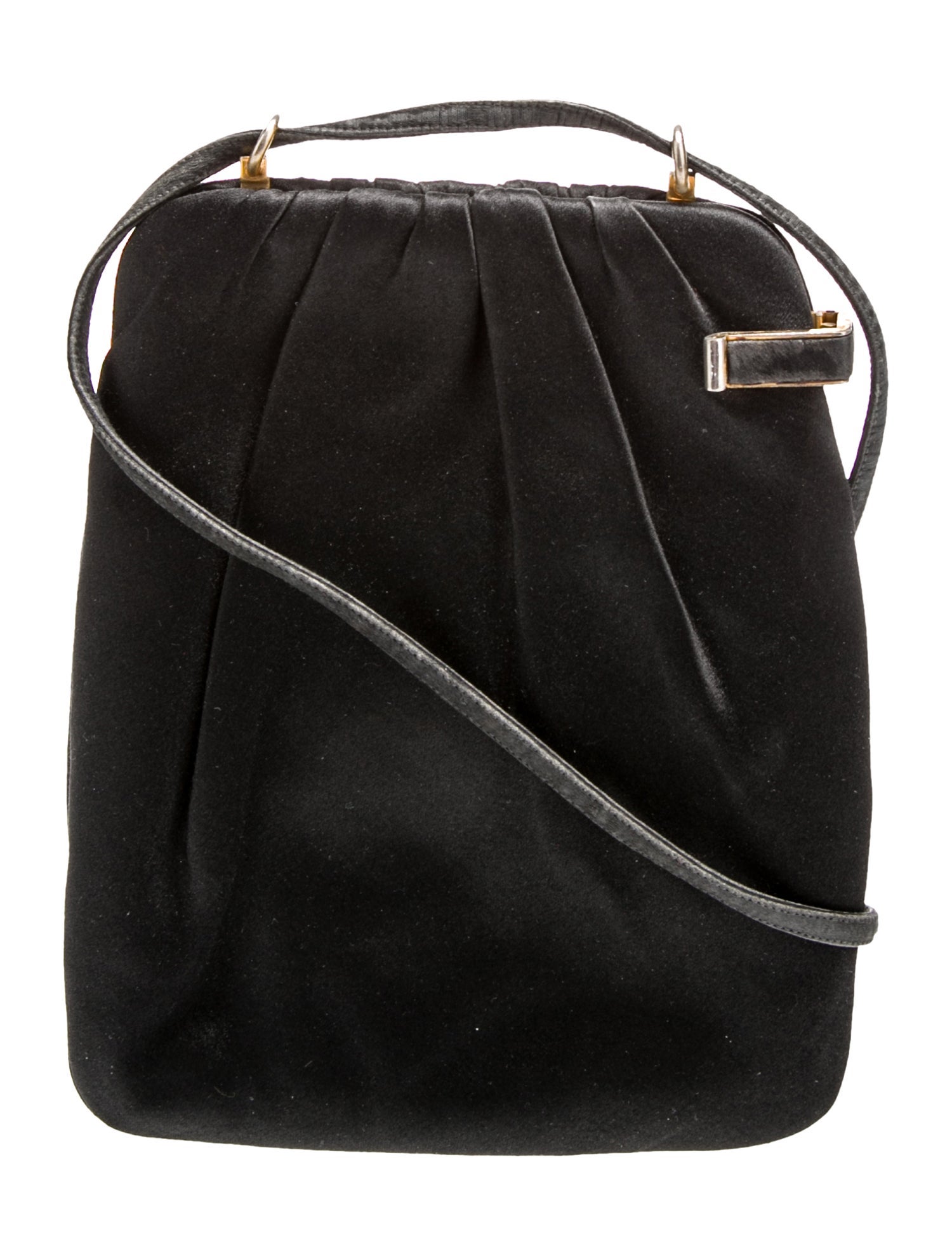 Judith Leiber Satin Shoulder Bag