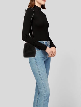 Judith Leiber Satin Shoulder Bag