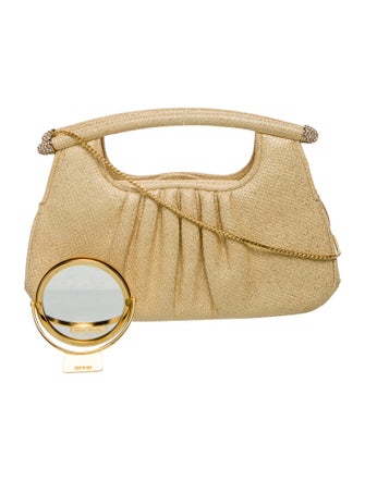 Judith Leiber Leather Evening Bag