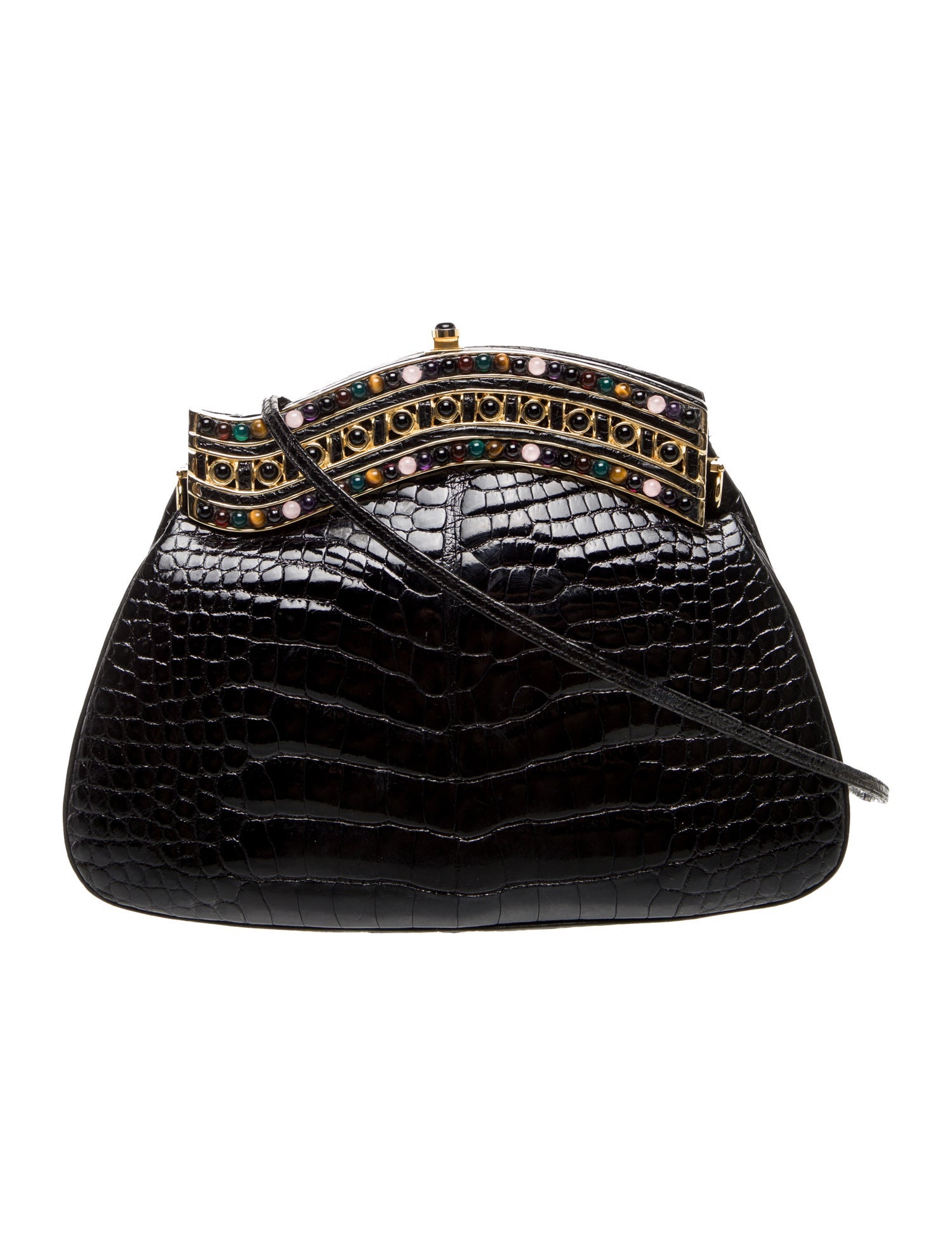 Judith Leiber Alligator Evening Bag