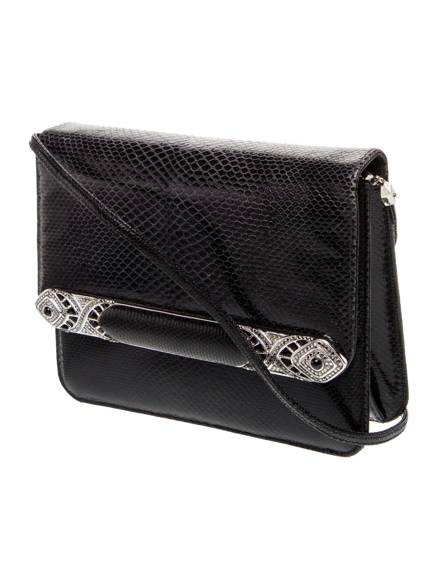 Judith Leiber Leather Evening Bag