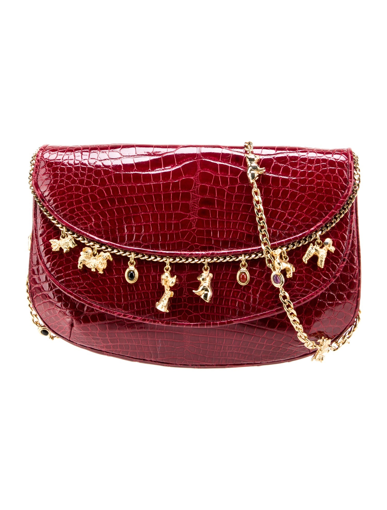 Judith Leiber Alligator Evening Bag
