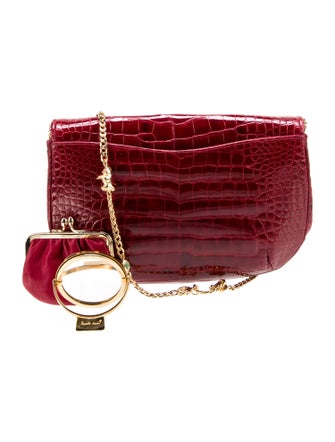 Judith Leiber Alligator Evening Bag