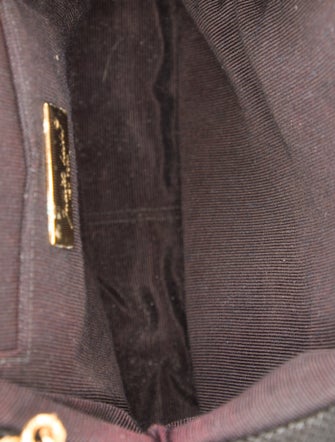 Judith Leiber Embossed Leather Evening Bag