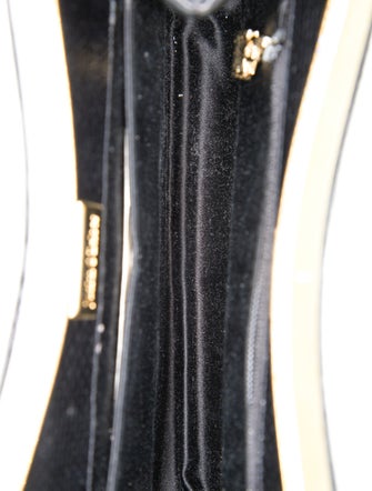 Judith Leiber Embossed Leather Clutch