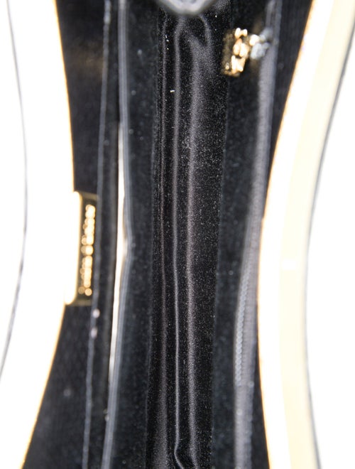 Judith Leiber Embossed Leather Clutch