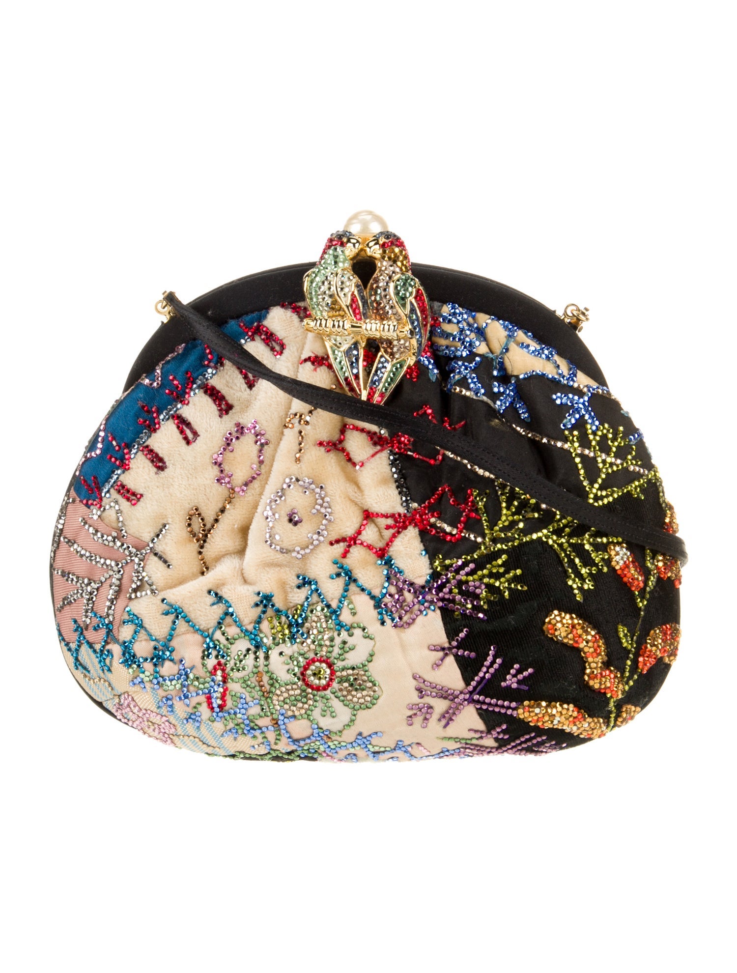 Judith Leiber Velvet Minaudière