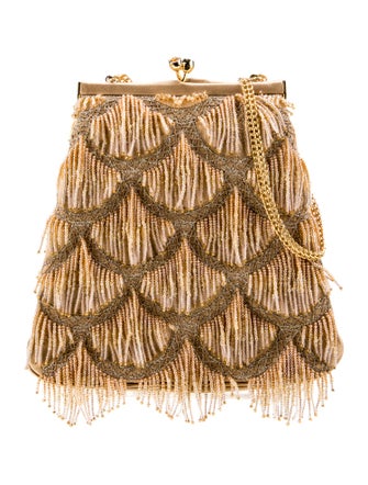 Judith Leiber Satin Evening Bag