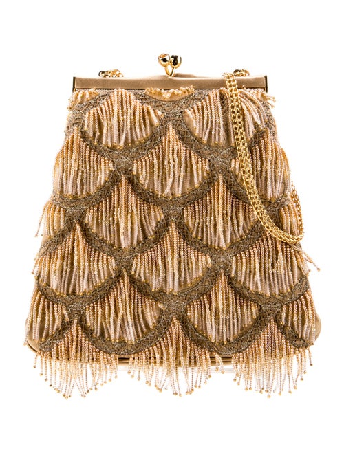 Judith Leiber Satin Evening Bag