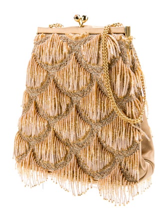 Judith Leiber Satin Evening Bag