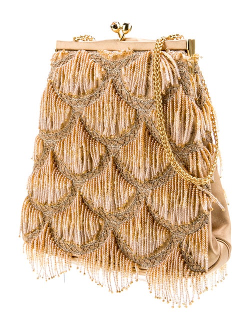 Judith Leiber Satin Evening Bag