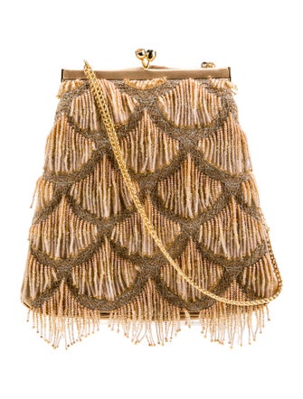 Judith Leiber Satin Evening Bag